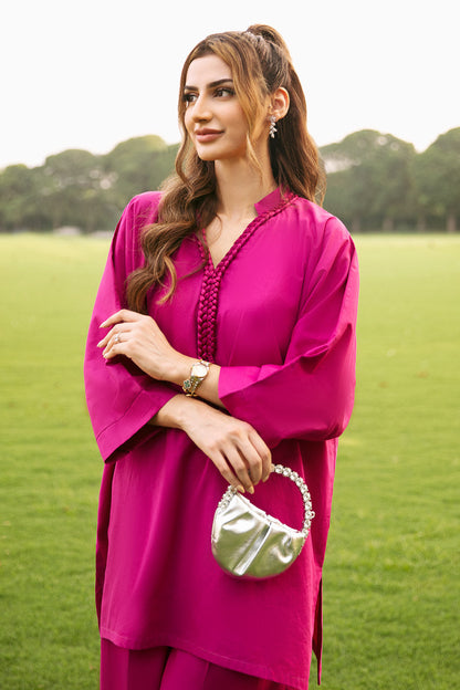 Vanya | Co Ords | CO-53 - Casual Dress - available at Maria Faisal in UK and USA.