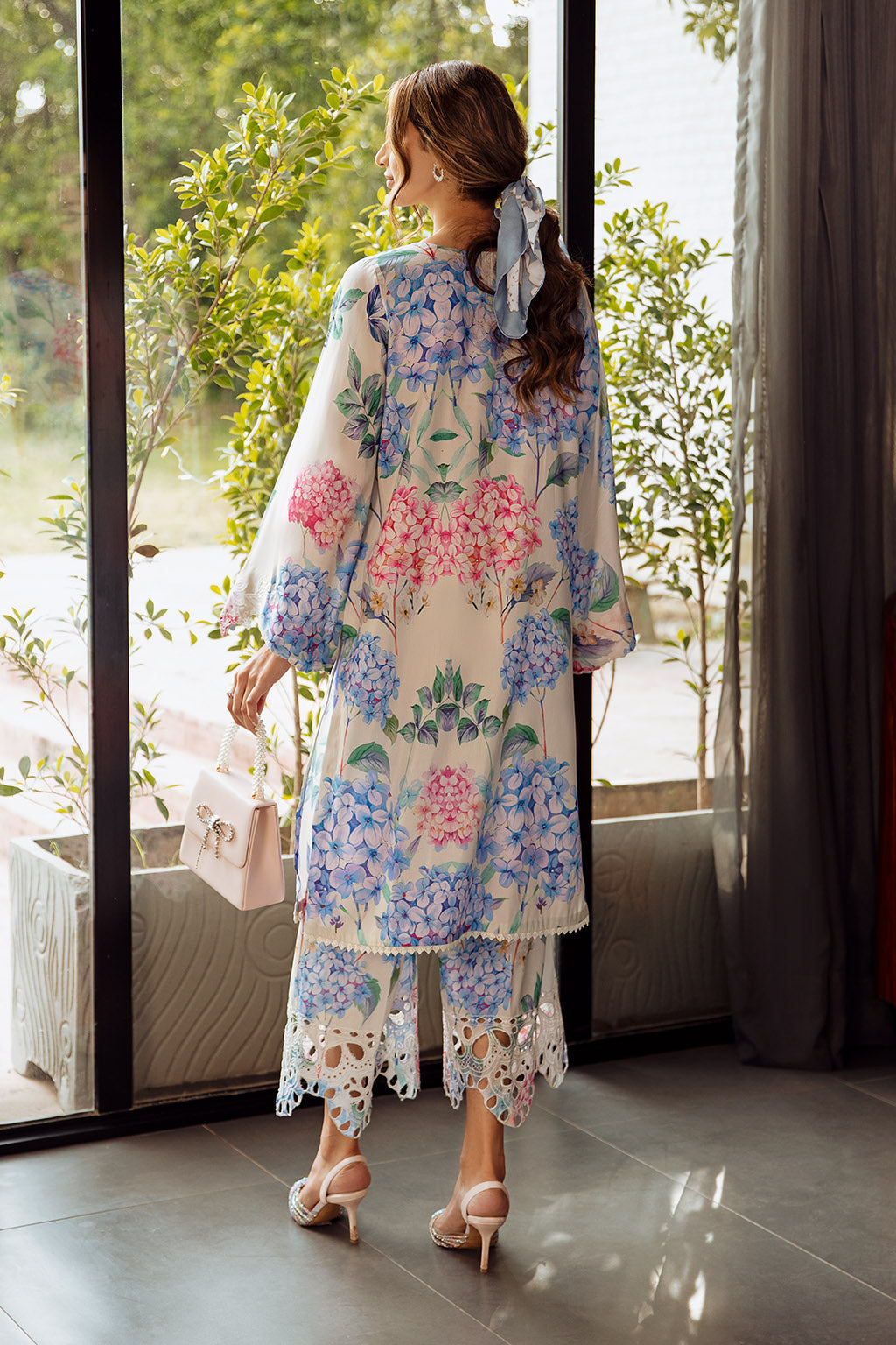 Vanya | Co Ords | CO-59R - Casual Dress - available at Maria Faisal in UK and USA.