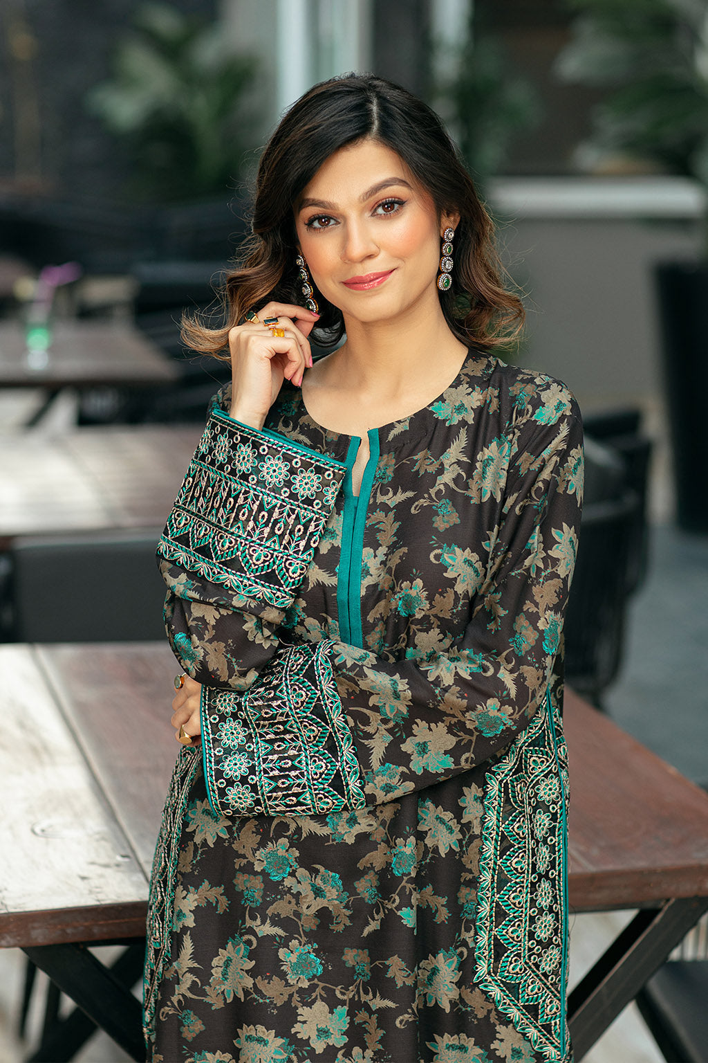 Vanya | Co Ords | CO-20 - Casual Dress - available at Maria Faisal in UK and USA.