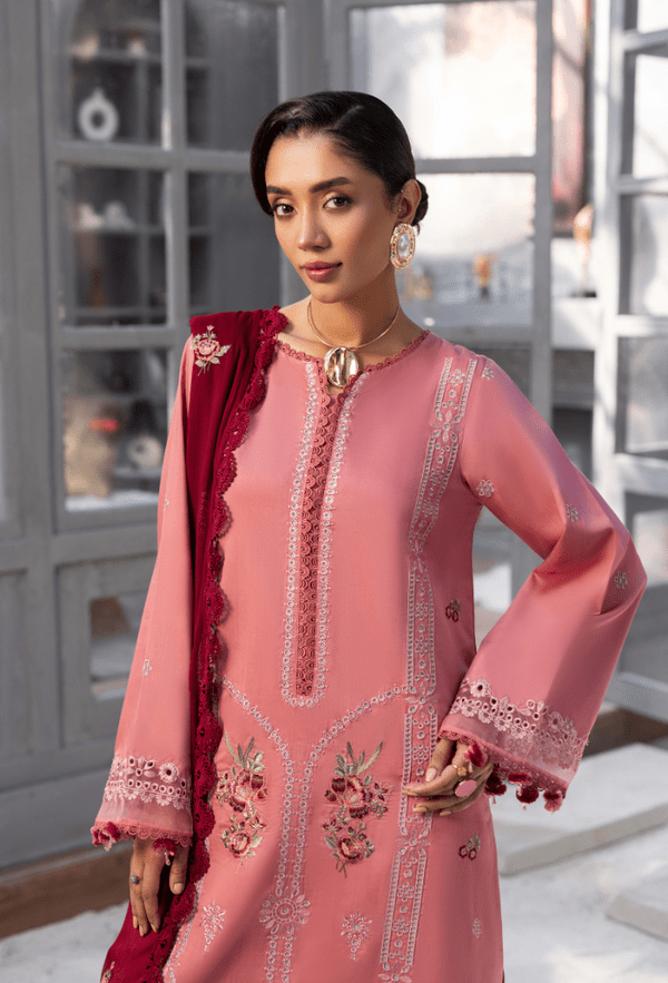 Humdum | Fareesha 26 | D04 - is Coral dress from Humdum - Ladies Clothes - Maria Faisal