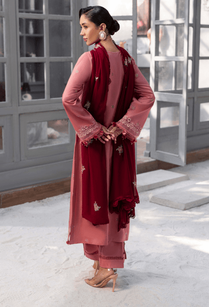 Humdum | Fareesha 26 | D04 - is Coral dress from Humdum - Ladies Clothes - Maria Faisal
