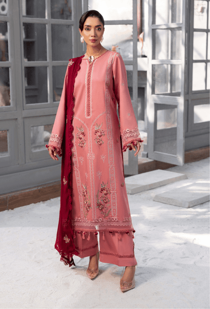 Humdum | Fareesha 26 | D04 - is Coral dress from Humdum - Ladies Clothes - Maria Faisal