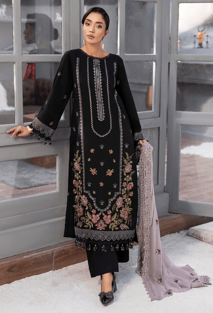 Humdum | Fareesha 26 | D10 - is Black dress from Humdum - Ladies Clothes - Maria Faisal