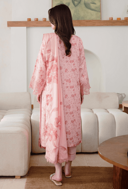Humdum | Layla 25 | D02 - is Pink dress from Humdum - Ladies Clothes - Maria Faisal