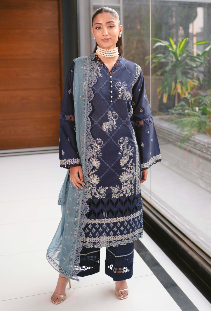 Humdum | Meraki Lawn 24 | d08 - Ladies Clothes 