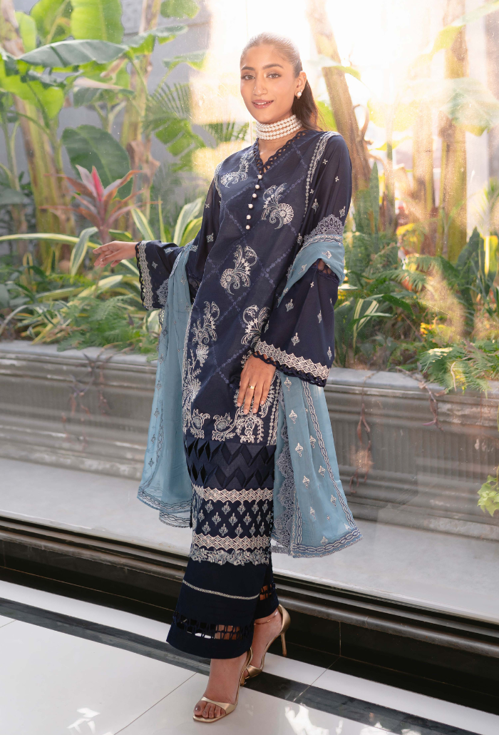 Humdum | Meraki Lawn 24 | d08 - Ladies Clothes 