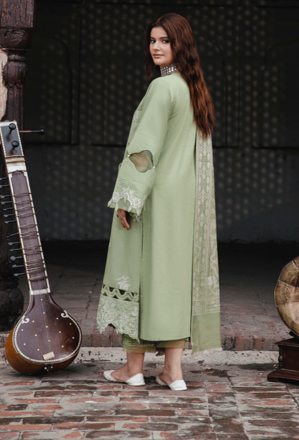 Humdum | Onora Chapter 2 | D06 - is Mint Green dress from Humdum - Ladies Clothes - Maria Faisal