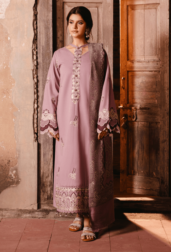 Humdum | Onora Chapter 2 | D10 - is Faded Pink dress from Humdum - Ladies Clothes - Maria Faisal