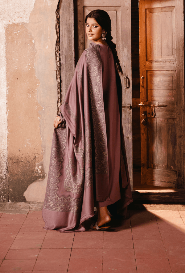 Humdum | Onora Chapter 2 | D10 - is Faded Pink dress from Humdum - Ladies Clothes - Maria Faisal