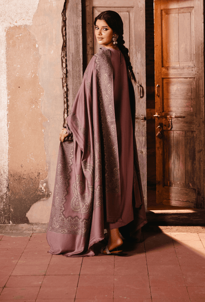 Humdum | Onora Chapter 2 | D10 - is Faded Pink dress from Humdum - Ladies Clothes - Maria Faisal