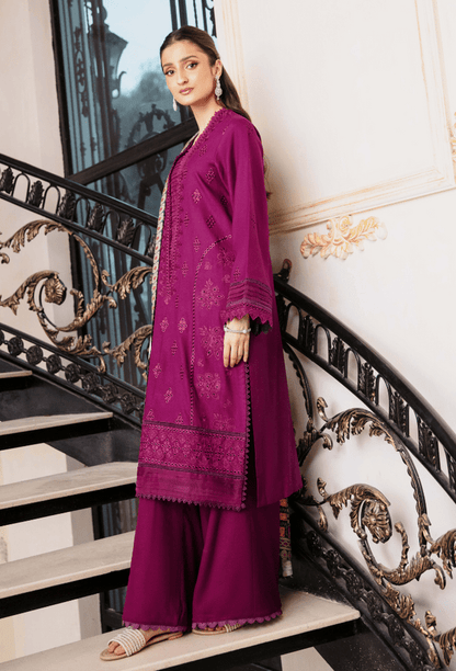 Humdum | Serene 26 | D07 - is Magenta dress from Humdum - Ladies Clothes - Maria Faisal