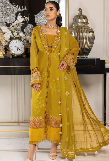 Humdum | Charlotte Chikankari Lawn | D03 - Ladies Clothes 