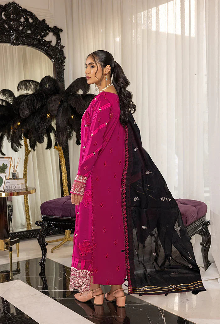 Humdum | Charlotte Chikankari Lawn | D01 - Ladies Clothes 