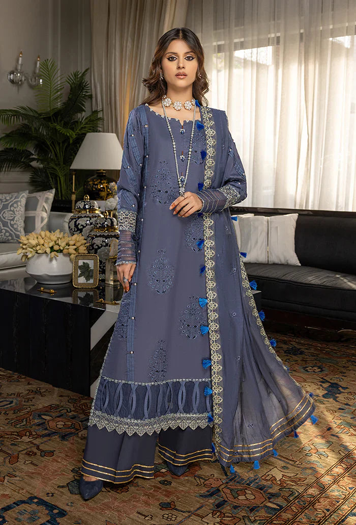 Humdum | Charlotte Chikankari Lawn | D02 - Ladies Clothes 