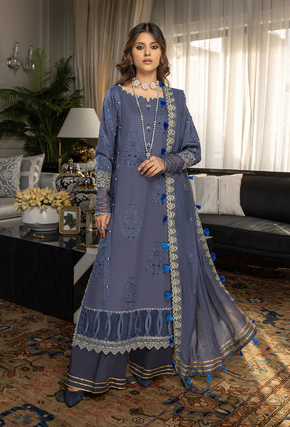 Humdum | Charlotte Chikankari Lawn | D02 - Ladies Clothes 