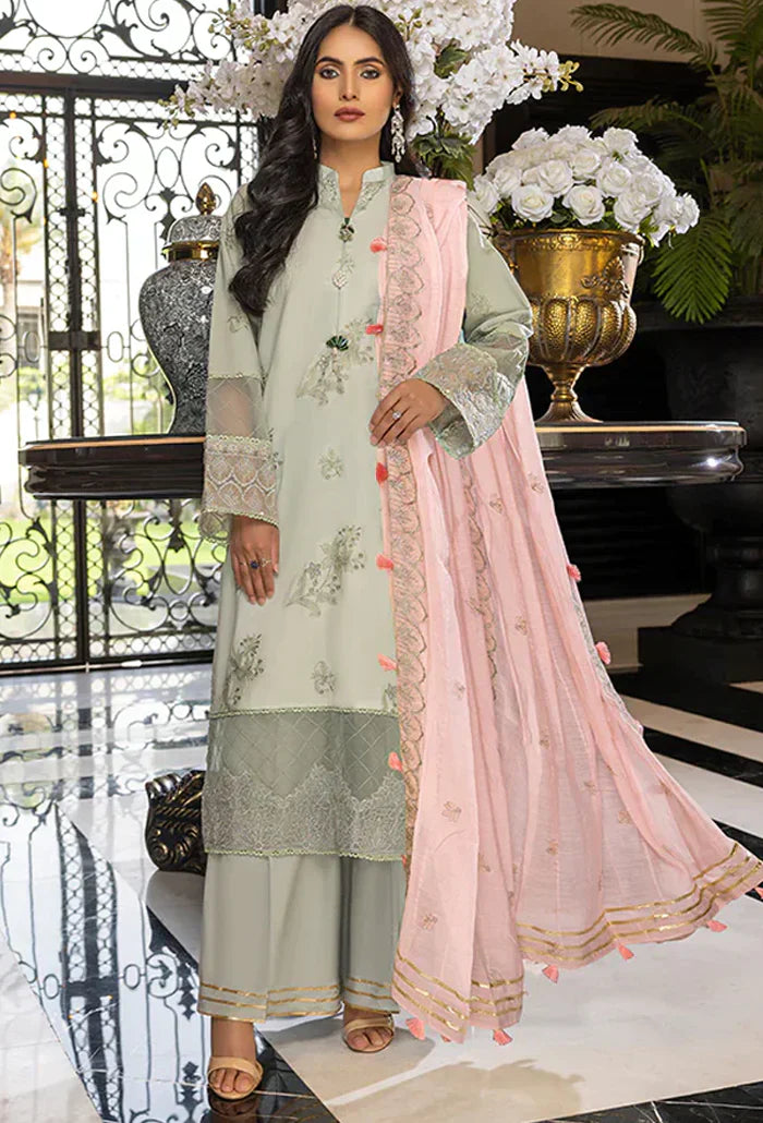 Humdum | Charlotte Chikankari Lawn | D05 - Ladies Clothes 