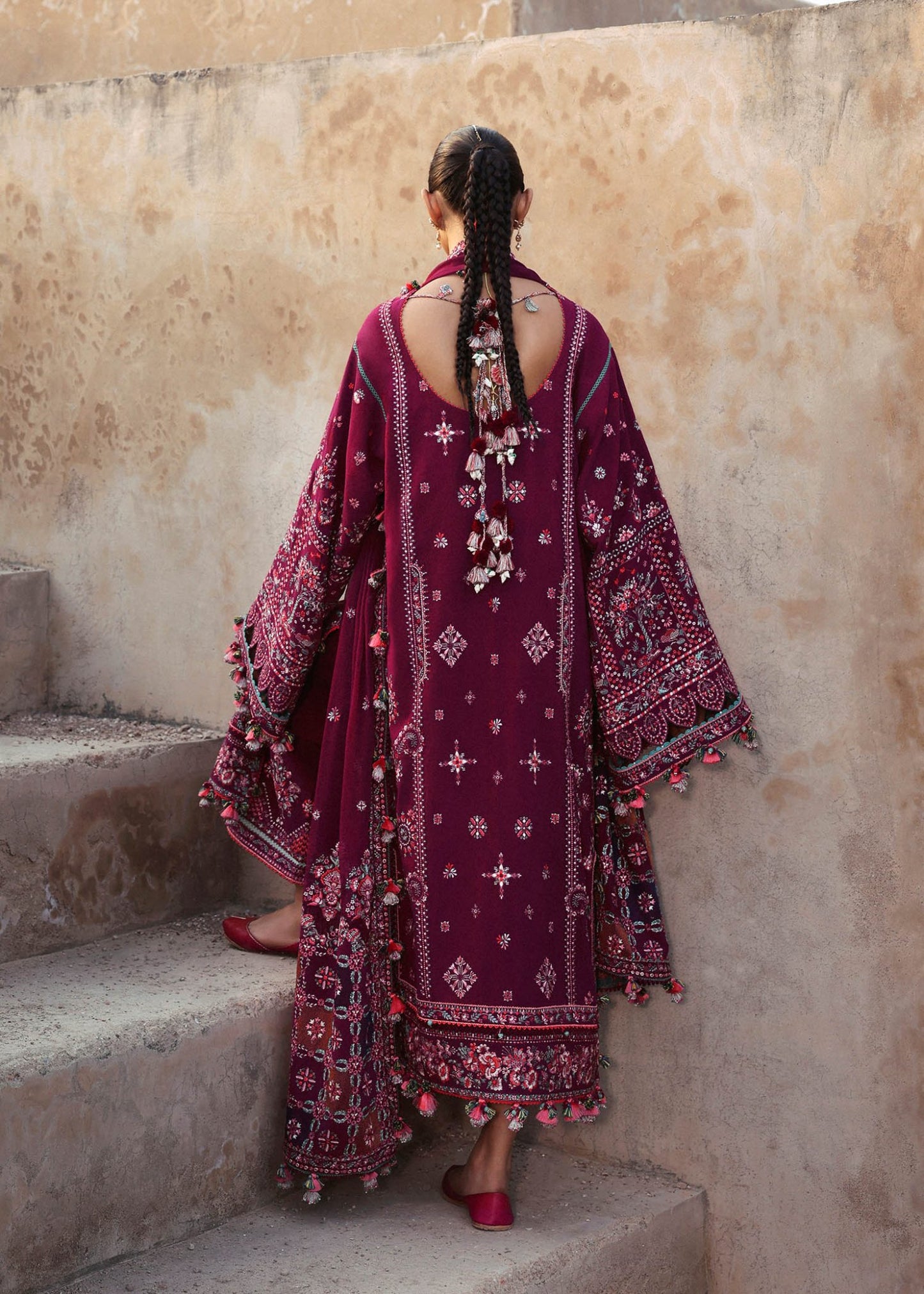 Hussain Rehar | Karandi 25 | Nargis - Casual Wear - available at Maria Faisal in UK and USA