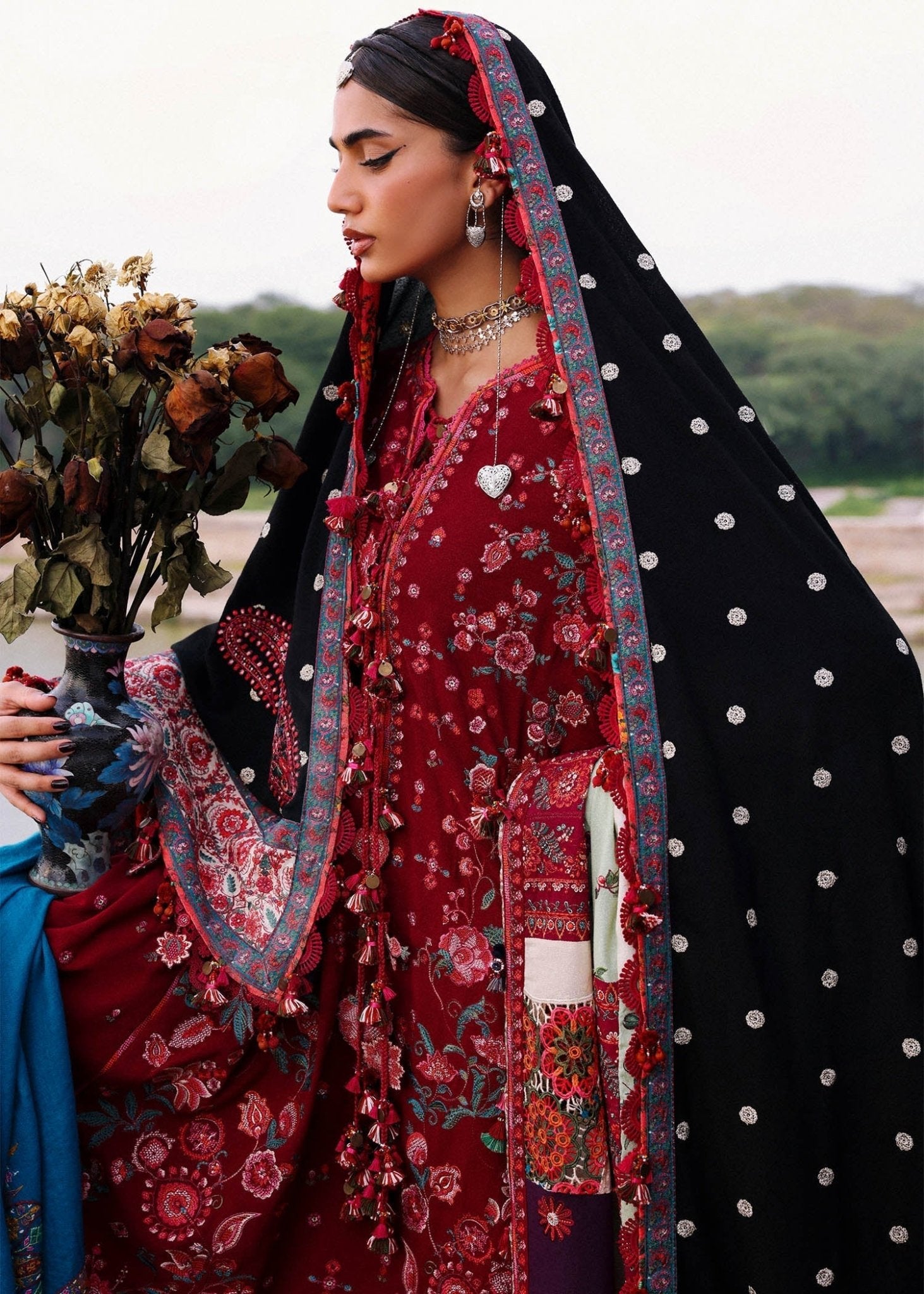 Hussain Rehar | Karandi 25 | Pankhuri - Casual Wear - available at Maria Faisal in UK and USA