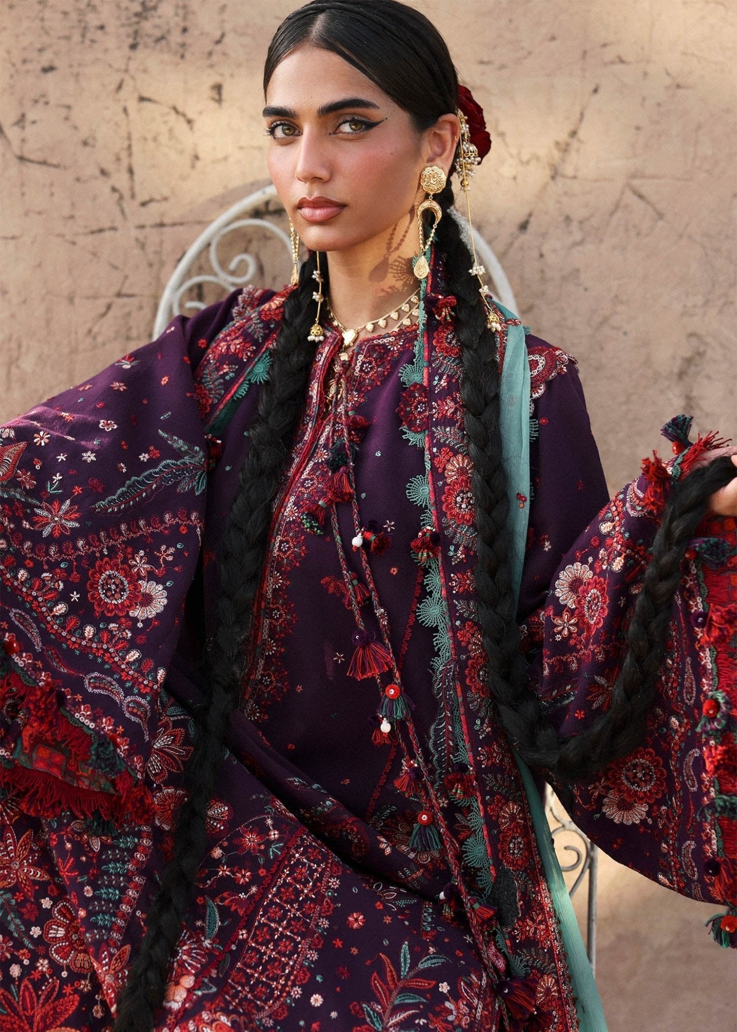 Hussain Rehar | Karandi 25 | Sultana - Casual Wear - available at Maria Faisal in UK and USA