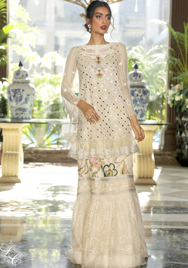 Layla Chatoor | Luxury Pret | Kaamdani Tunic - Luxury Dress - available at Maria Faisal in UK and USA.