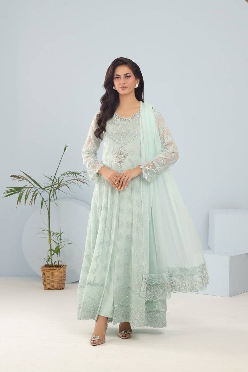 Panache | Pret | Ice Breeze by Maria Faisal - Registered Vendor of : Panache By Mona - type : Ladies Clothes - 100% original wedding dresses