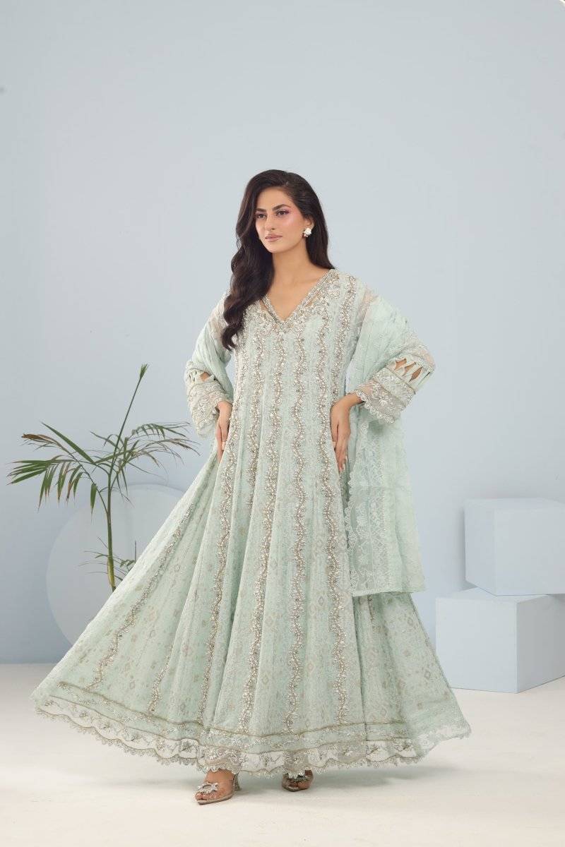 Panache | Pret | Icy Grace by Maria Faisal - Registered Vendor of : Panache By Mona - type : Ladies Clothes - 100% original wedding dresses