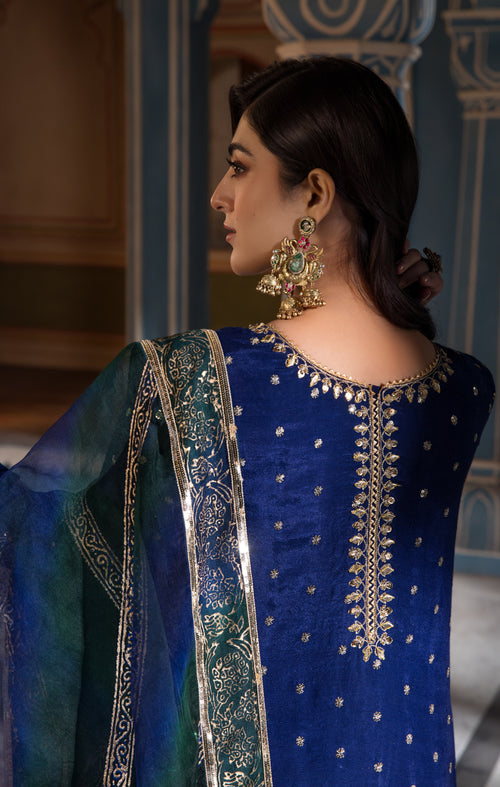 Maya | Mehr o Mah Formals | NOVERA - Designer Dress with Intricate embroidery and embellishments. Shop elegent wedding dress at Maria Faisal.