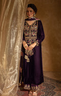 Maya | Raazi Velvet 24 | IBAARAT - Designer Dress with Intricate embroidery and embellishments. Shop elegent wedding dress at Maria Faisal.
