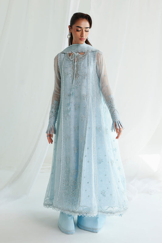 Qalamkar | Chiffon 26 | QCC-08 SONA - Formal Dress - available at Maria Faisal in UK and USA.