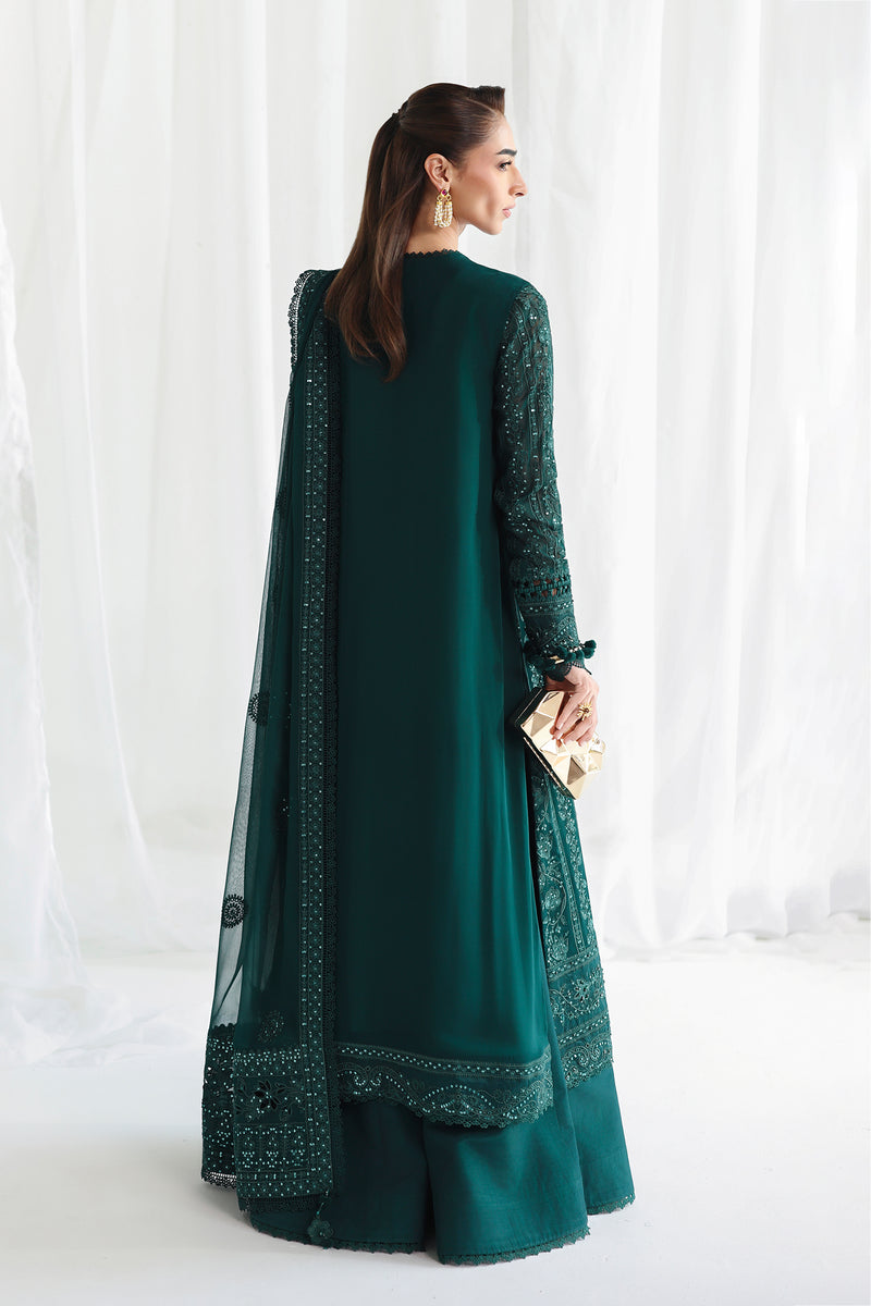 Qalamkar | Chiffon 26 | QCC-05 JANAAN - Formal Dress - available at Maria Faisal in UK and USA.