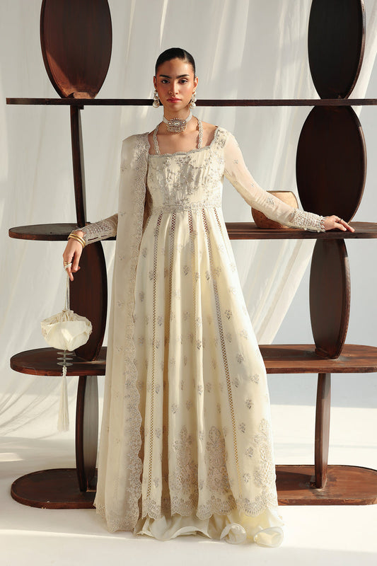 Qalamkar | Chiffon 26 | QCC-07 AMERA - Formal Dress - available at Maria Faisal in UK and USA.