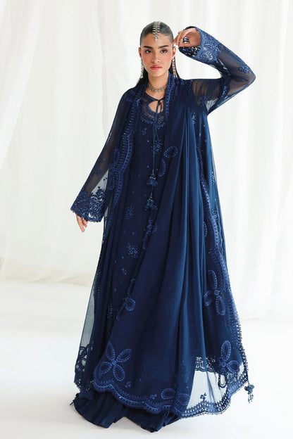 Qalamkar | Chiffon 26 | QCC-02 SHIREEN - Formal Dress - available at Maria Faisal in UK and USA.
