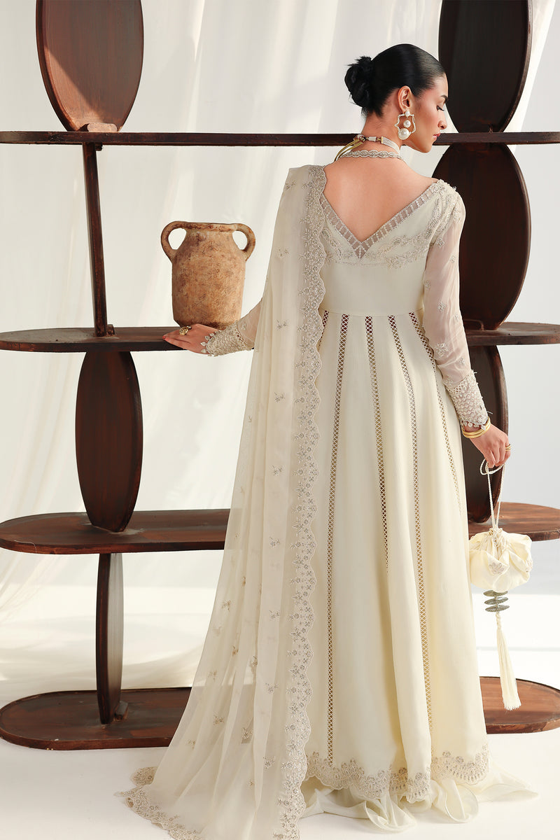 Qalamkar | Chiffon 26 | QCC-07 AMERA - Formal Dress - available at Maria Faisal in UK and USA.