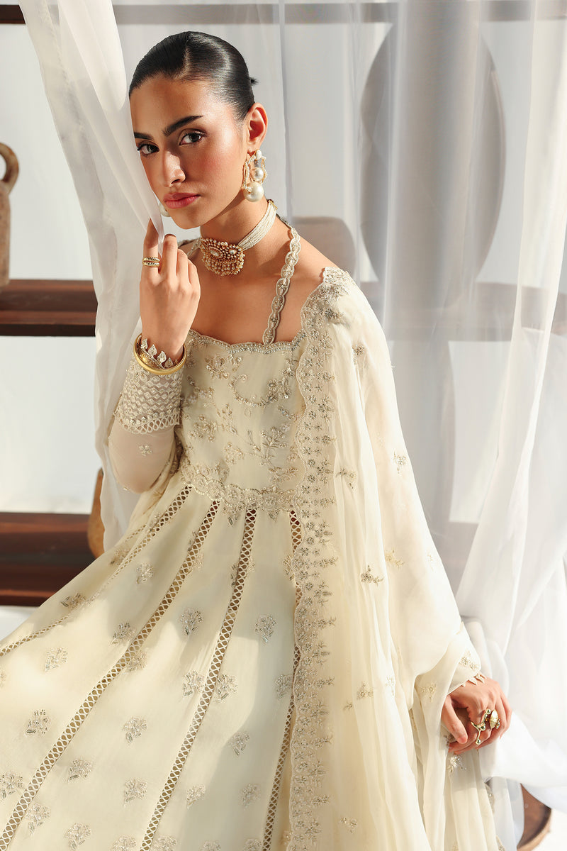 Qalamkar | Chiffon 26 | QCC-07 AMERA - Formal Dress - available at Maria Faisal in UK and USA.