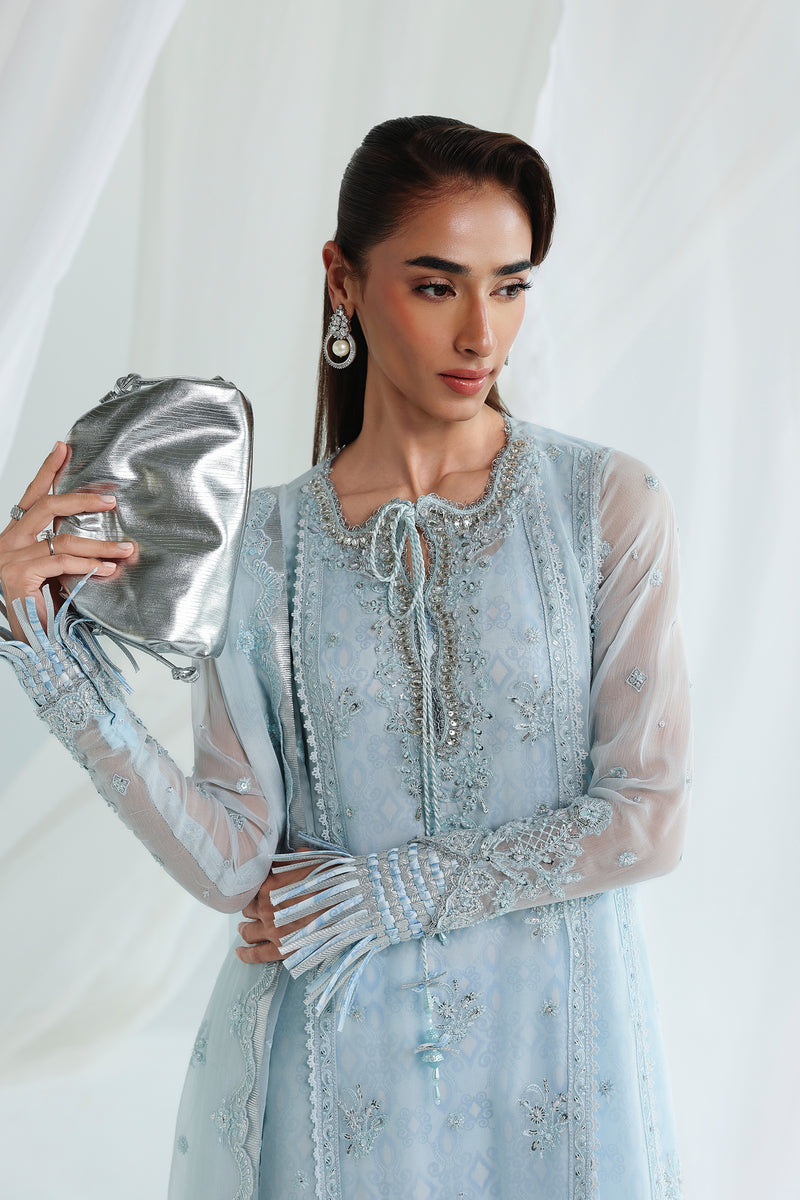 Qalamkar | Chiffon 26 | QCC-08 SONA - Formal Dress - available at Maria Faisal in UK and USA.