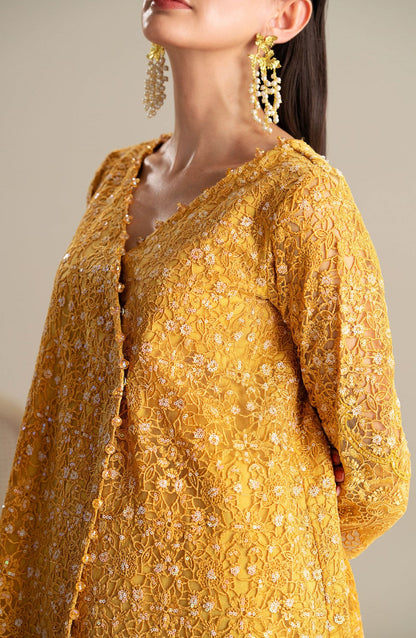 Maryum N Maria | Lagom Ready to Wear | PETUNIA - MS-24220 - Designer Dress with Intricate embroidery and embellishments. Shop elegent wedding dress at Maria Faisal.