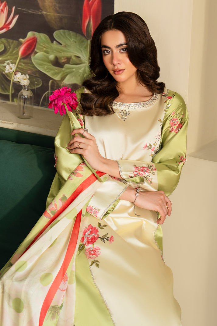 Imrozia Premium | Celeste Pret 25 | SP-103 Aurora - Formal Dress - available at Maria Faisal in UK and USA.