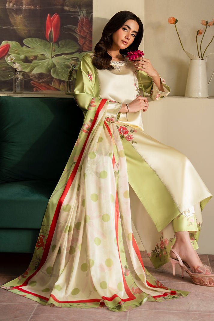 Imrozia Premium | Celeste Pret 25 | SP-103 Aurora - Formal Dress - available at Maria Faisal in UK and USA.