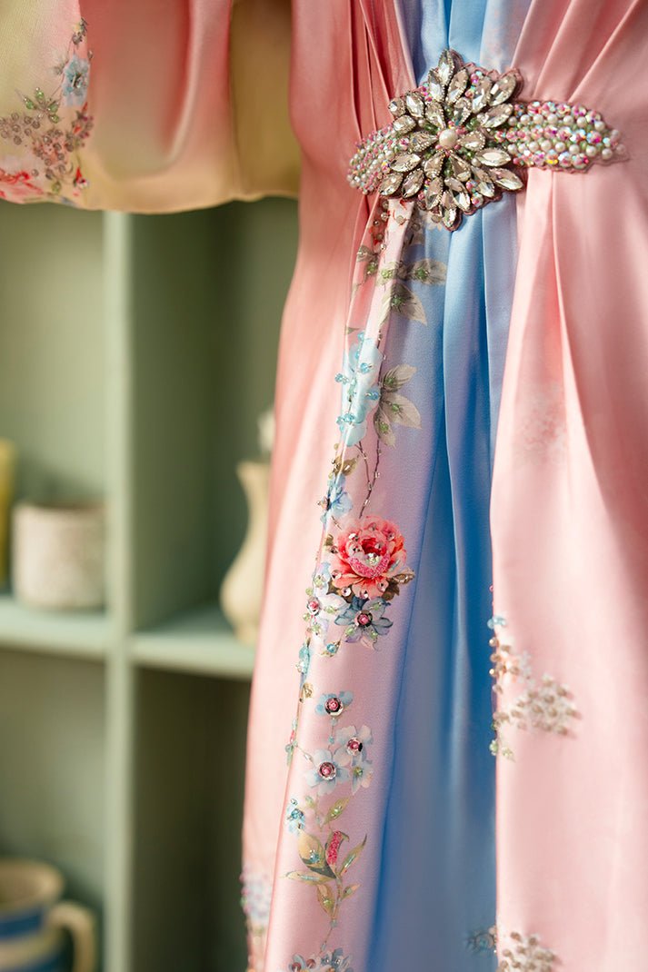 Imrozia Premium | Celeste Pret 25 | SP-110 Dawn - Formal Dress - available at Maria Faisal in UK and USA.