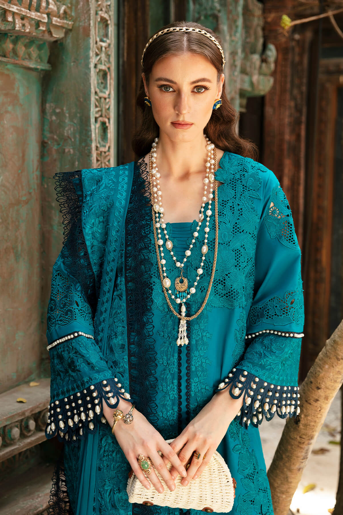 Imrozia Premium | Reve Luxury Lawn | S.L 55 Camila - Ladies Clothes - Maria Faisal