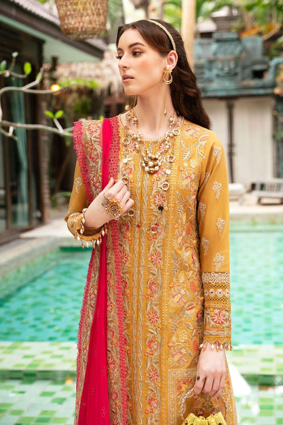 Imrozia Premium | Reve Luxury Lawn | S.L 53 Elea - Ladies Clothes - Maria Faisal