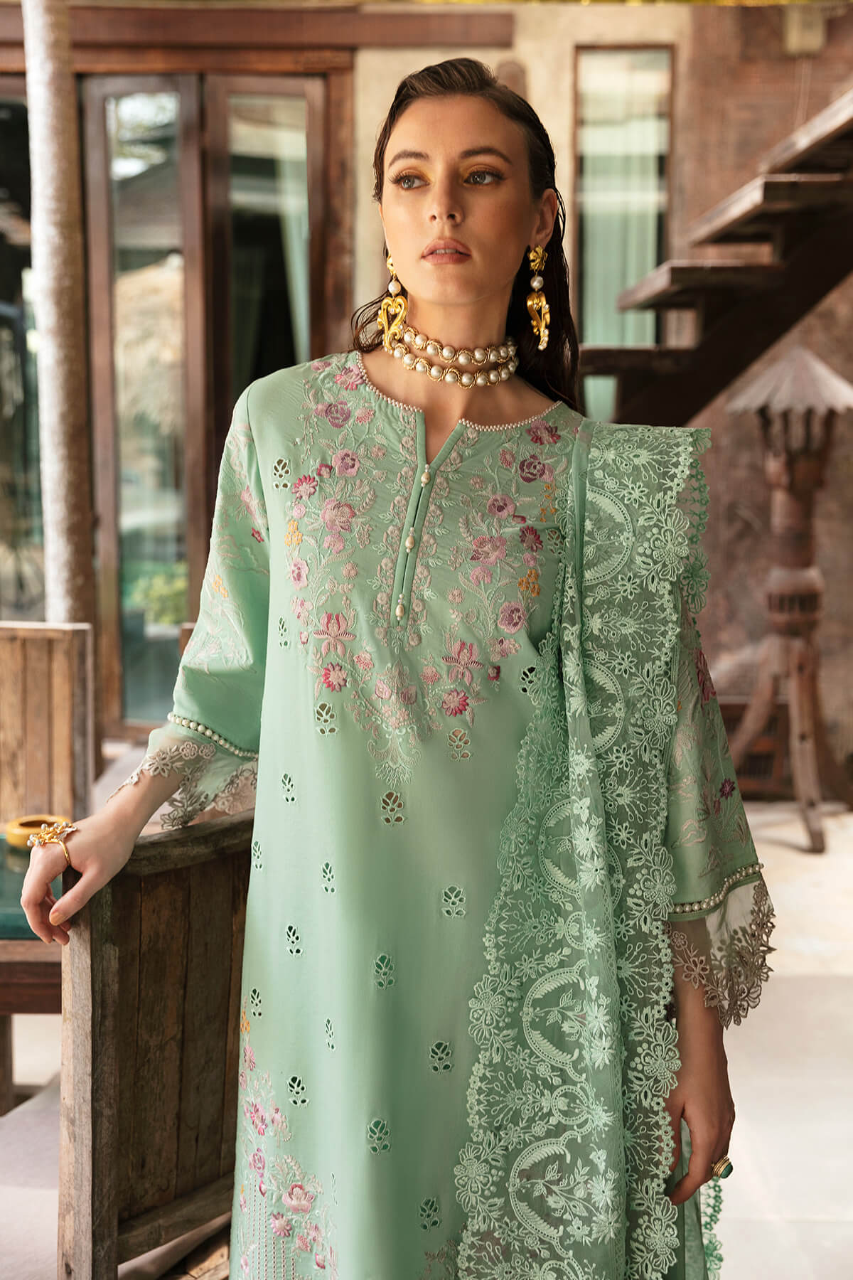 Imrozia Premium | Reve Luxury Lawn | S.L 64 Maya - Ladies Clothes - Maria Faisal