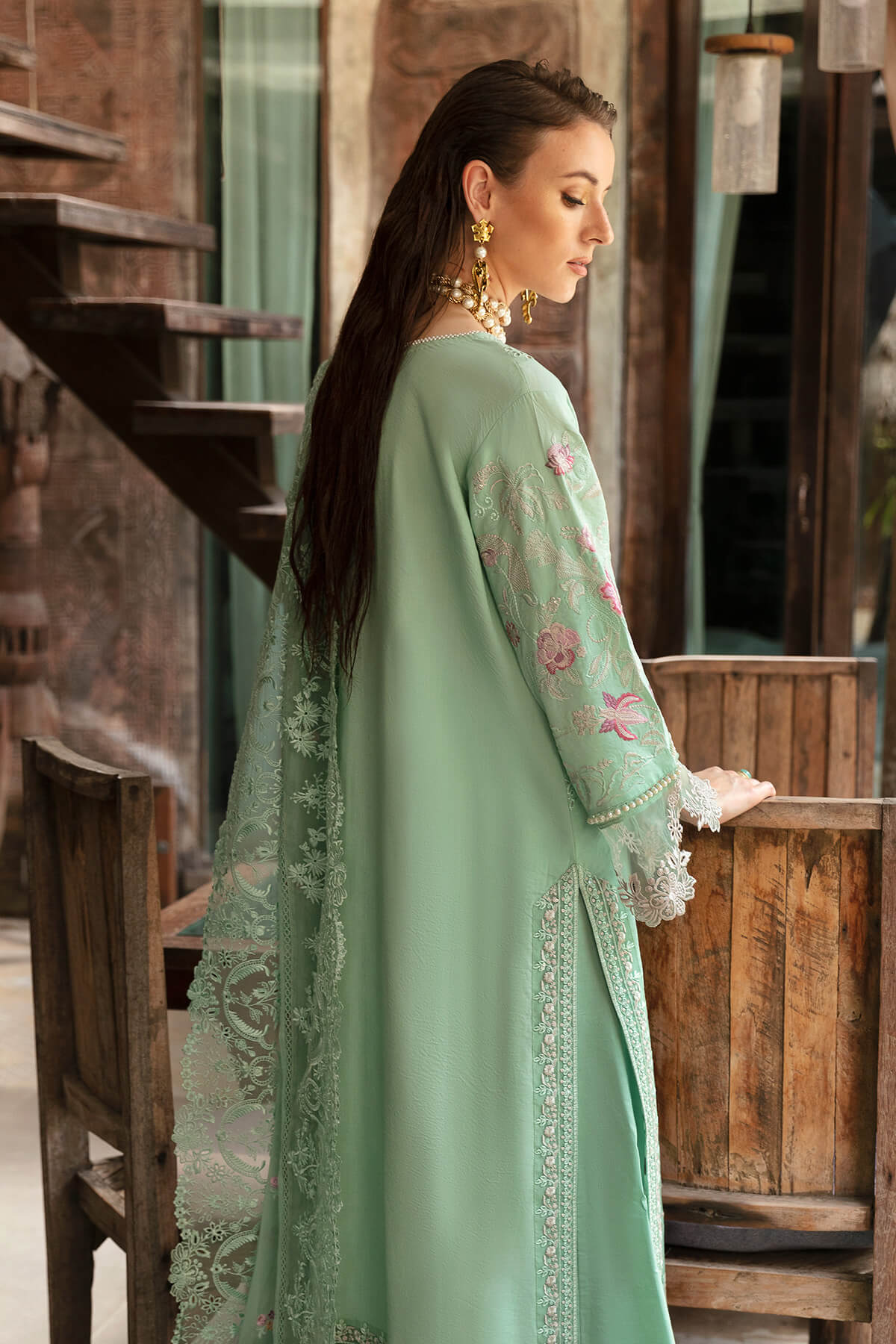 Imrozia Premium | Reve Luxury Lawn | S.L 64 Maya - Ladies Clothes - Maria Faisal