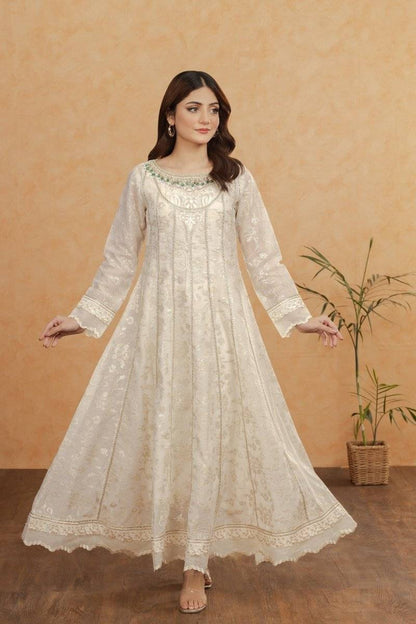 Panache | Pret | Ivory Forest by Maria Faisal - Registered Vendor of : Panache By Mona - type : Ladies Clothes - 100% original wedding dresses