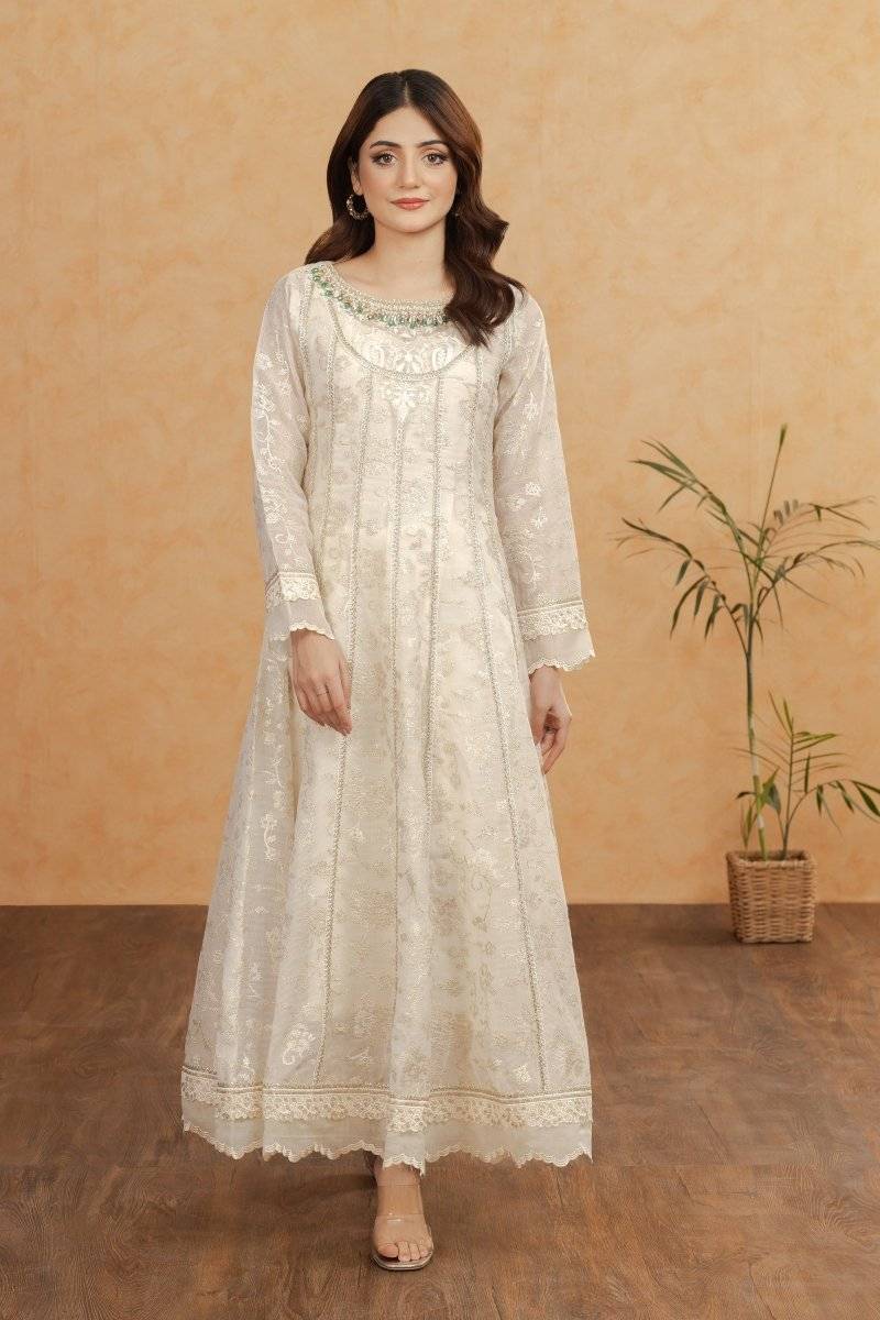 Panache | Pret | Ivory Forest by Maria Faisal - Registered Vendor of : Panache By Mona - type : Ladies Clothes - 100% original wedding dresses