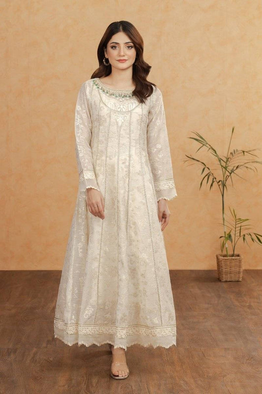 Panache | Pret | Ivory Forest by Maria Faisal - Registered Vendor of : Panache By Mona - type : Ladies Clothes - 100% original wedding dresses