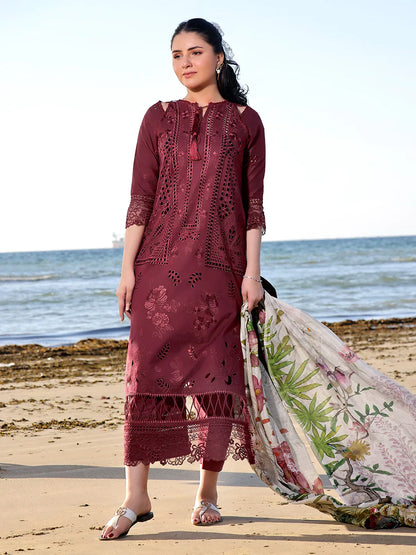 Izel | Saahil Signature Lawn 24 | LALEEN - Maria Faisal