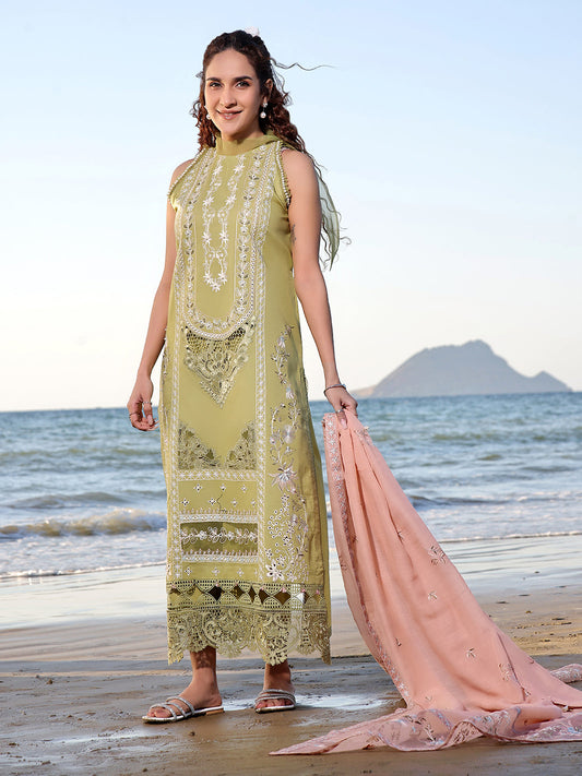 Izel | Saahil Signature Lawn 24 | MUZLIN - Maria Faisal