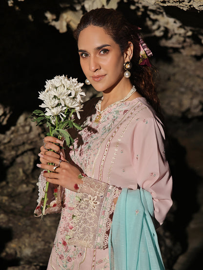 Izel | Saahil Signature Lawn 24 | SOFFIO - Maria Faisal