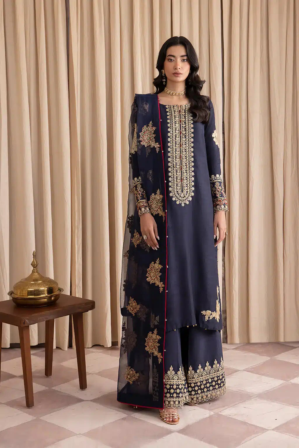 Iznik | Festive Raw Silk 23 | IRS-07 ZENITH